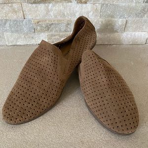 Lucky Brand Brown Suede Caldyn Shoe (Size 9)